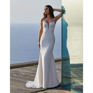 Pronovias Clara Mermaid Wedding Dress